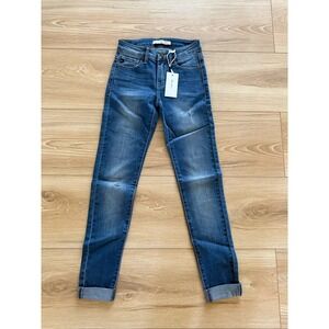 Kancan Jeans Medium Wash Style #KC7207M Women's Size 0/23